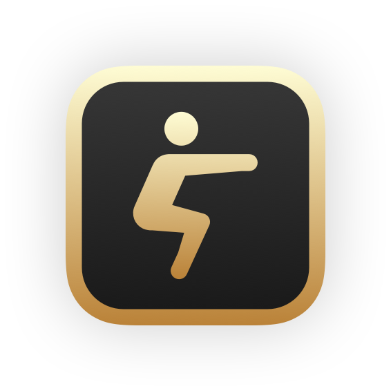 App-Icon GOLDEN Squats